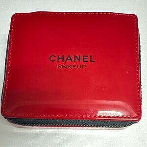 CHANEL Glossy Red Makeup Case